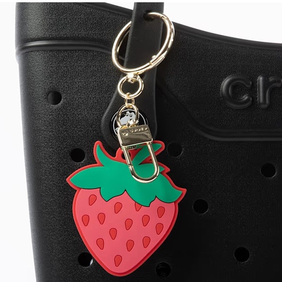 Strawberry Bag Charm Red